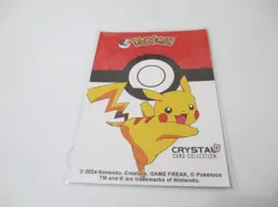 2024 Ice Pokemon Crystal Card Collection Squirtle #007 Agua - Image 2