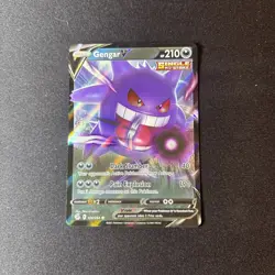 Pokemon Gengar V 156/264 NM Fusion Strike 2021 - Image 1