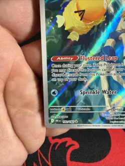 Mistys Psyduck 193/182 Pokemon Card From Destined Rivals Pack Fresh Near Mint - Image 5