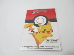 2024 Ice Pokemon Crystal Card Collection Geodude #074 Roca - Image 2