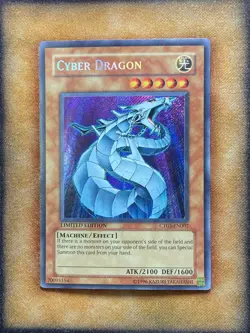 Yugioh Cyber Dragon CT03-EN002 Secret Rare Limited Edition NM - Image 1