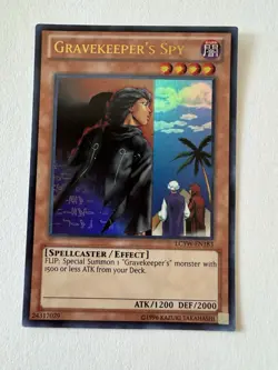 Gravekeeper's Spy [LCYW-EN183] Ultra Rare Unlimited Edition NM - Image 1