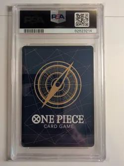 PSA10 One Piece Card Game Japanese Fire Fist Ace Alternate Art Parallel OP03-018 - Image 5