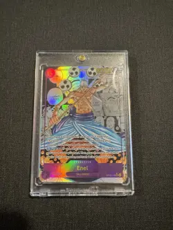 One Piece Enel SEC OP15-118 Manga Alt Art Adventure on KAMI’s Island M/NM - Image 1