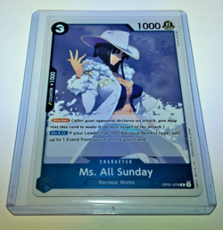 Ms. All Sunday OP01-079 Romance Dawn Foil One Piece Card Game - Image 1
