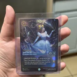 Disney Lorcana Cinderella Dream Come True Enchanted Rare 236/204 - Image 2