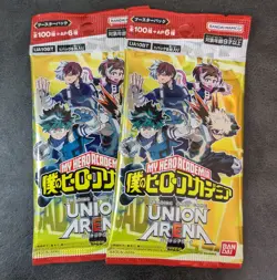 2Packs set / Union Arena TCG Booster UA10BT My Hero Academia JAPANESE - Image 1
