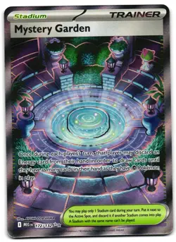 Mystery Garden 172/132 - Mega Evolution Ultra Rare Pokemon TCG - M/LP Card - Image 1