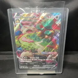 Snorlax VMAX JUMBO Card 142/202 Stamped Gamestop Promo Pokemon Sword & Shield - Image 1