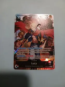 One Piece Card Game TCG Lucy OP15-002 Alt Art Leader M/NM Condition - Image 1