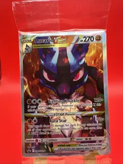 Pokemon Lucario VSTAR - SWSH291 SWSH: Sword & Shield Promo Cards Promo NM - Image 1