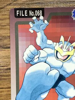 Pokemon Carddass Card Machamp 68 Bandai Pocket Monsters 1997 - Image 3