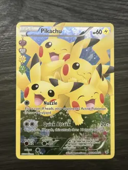 Pikachu (Full Art) RC29/RC32 Generations: Radiant Collection LP Pokemon Card TCG - Image 1