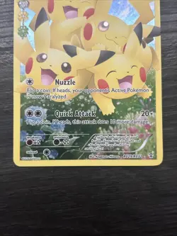 Pikachu (Full Art) RC29/RC32 Generations: Radiant Collection LP Pokemon Card TCG - Image 3