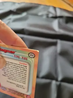 Topps Chrome #126 Magmar LP Pokemon Card Basic Chrome Series 2 2000 - Image 3