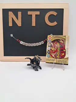 Bakugan Bakusteel Aquos Neo Dragonoid 620g New Vestroia Rare W/ Card - Image 1