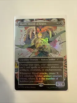 Myrel Shield of Argive Magic the Gathering Secret Lair Foil - Image 1
