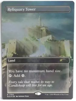 Reliquary Tower (7104) [New, Near Mint] *Foil* {Dungeons & Dragons SLD} - Image 1