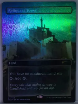 Reliquary Tower (7104) [New, Near Mint] *Foil* {Dungeons & Dragons SLD} - Image 2