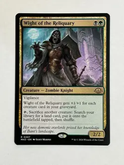 MTG Wight of the Reliquary MH3 207 Nonfoil R Lightly Played - Image 1