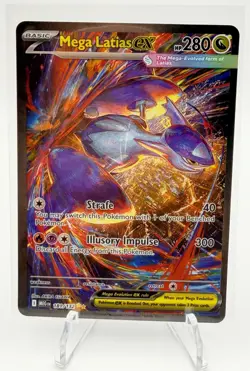 Pokemon TCG Mega Latias EX 181/132 Mega Evolution Full Art Holo Rare English - Image 1