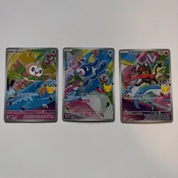Pokemon First Partner Illustration Collection 3 card gen 7 (Alola set) - Image 1