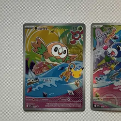 Pokemon First Partner Illustration Collection 3 card gen 7 (Alola set) - Image 2
