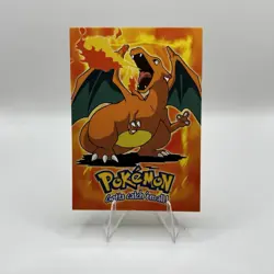 Charizard E6 of 12 Topps Pokemon TV Animation Series NM-LP -O2 - Image 1