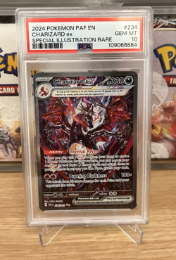 PSA 10 Charizard EX 234/091 Pokemon Paldean Fates Special Illustration In Case - Image 2