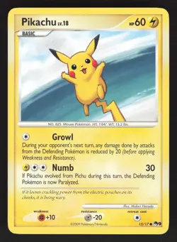 Pikachu 15/17 Pokemon TCG POP Series 9 VLP - Image 1