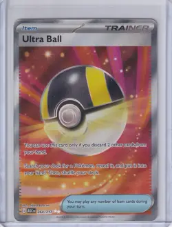 Pokemon TCG Ultra Ball Full Art Trainer 264/217 Ascended Heroes NM - Image 1