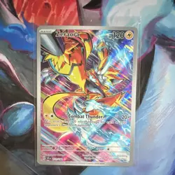 Pokemon Zeraora Illustration Rare Holo 120 HP Sv07: Stellar Crown 151/142 - Image 1