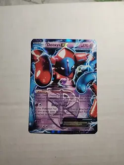 Pokemon Black Star Promo Deoxys EX BW82 Foil Near Mint Condition - Image 1