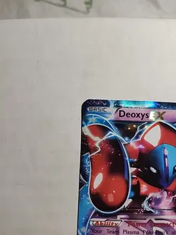 Pokemon Black Star Promo Deoxys EX BW82 Foil Near Mint Condition - Image 3