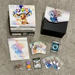 3 X Pokemon Prismatic Evolutions ETB Empty With Accessories No Promo No Packs - Image 1