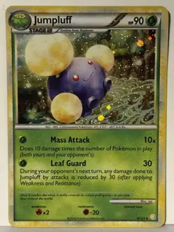 Jumpluff Holo 6/123 HeartGold SoulSilver LP Pokemon Fast Ship - Image 1