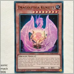 Dragolithia Kunzite - ALIN-EN100 - Super Rare 1st Edition Yugioh - Image 1