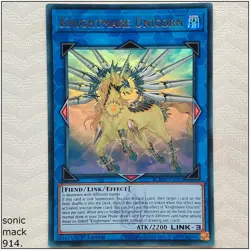 Knightmare Unicorn - BLMM-EN092 - Ultra Rare 1st Edition Yugioh - Image 1