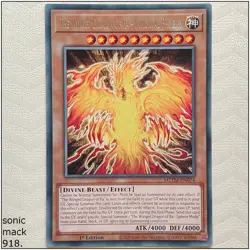 The Winged Dragon of Ra - Immortal Phoenix - MZTM-EN074 - Rare 1st Edit Yugioh - Image 1