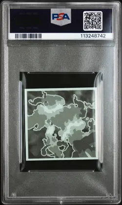 2022 LOTTE POKEMON JAPANESE SER 4 WAFER STICKERS #03 GENGAR PSA 8 - Image 2