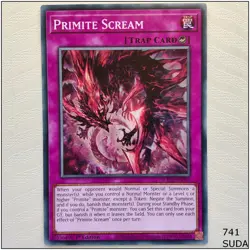 Primite Scream - SUDA-EN076 - Common 1st Edition Yugioh - Image 1