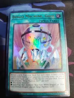 Bingo Machine, Go!!! 1st Edition Ultra Rare RA02-EN062 Yu-Gi-Oh! - Image 1