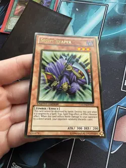 Yugioh Spirit Reaper GLD4-EN011 Gold Rare Limited Edition NM - Image 1