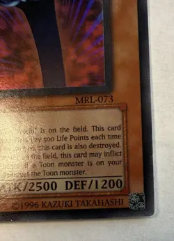 Toon Summoned Skull MRL-073 Magic Ruler Unlimited - Image 5