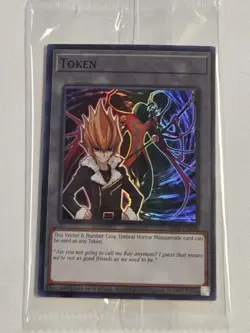 Vector & Number C104: Umbral Horror Masquerade TKN5-EN040 Token Yugioh Promo - Image 1