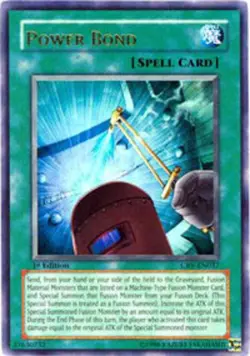 1x (HP) Power Bond - CRV-EN037 - Ultra Rare - Unlimited Edition YuGiOh - Image 1