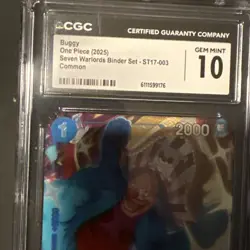 Buggy Cgc 10 One Piece St17-003 - Image 2