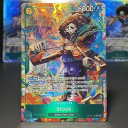 Playset x Brook (OP15-032) 3 x SR + 1 x SR Alt Art One Piece CCG | English - Image 2