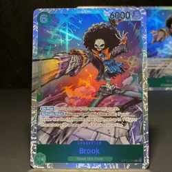 Playset x Brook (OP15-032) 3 x SR + 1 x SR Alt Art One Piece CCG | English - Image 4