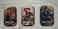 One Piece Tin Set - Luffy, Sabo, Asce - Image 1
